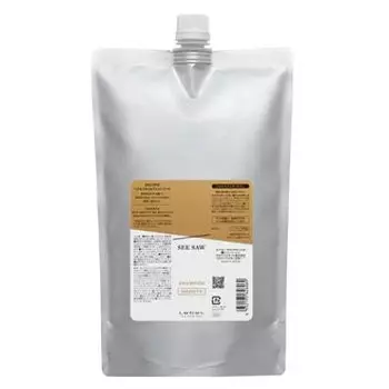 Lebel Seesaw Hair Scalp Шампунь S & (Гладкий; плавный) Refill (800мл) чистый