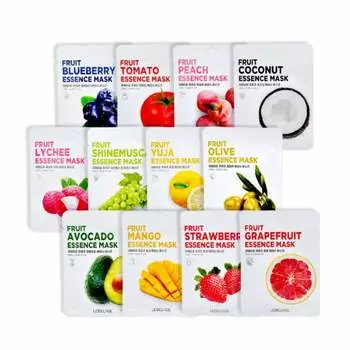 Lebelage 12 видов фруктовой эссенции Маска 25 мл (42 варианта) Grapefruit10PCS