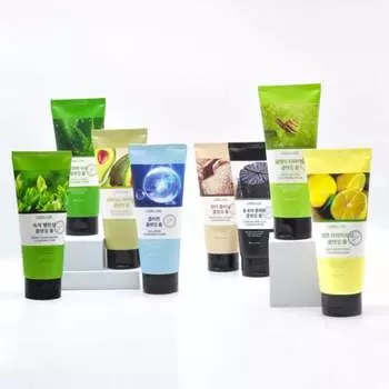 Lebelage 8 видов очищающей пенки 180 мл (24 варианта) Green Tea x 1PCS