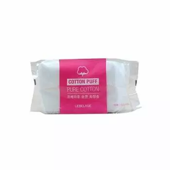Lebelage Хлопковая пуховка из чистого хлопка 100 шт. (3 варианта) 1PCS