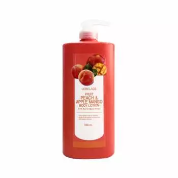 Lebelage Фруктовый лосьон для тела «Персик и яблоко-манго» 1000 мл (2 варианта) Lotion x 1PCS