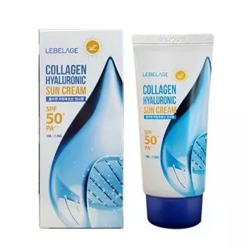 Lebelage коллагеновый гиалуроновый солнцезащитный крем 70 мл (3 варианта) 1PCS