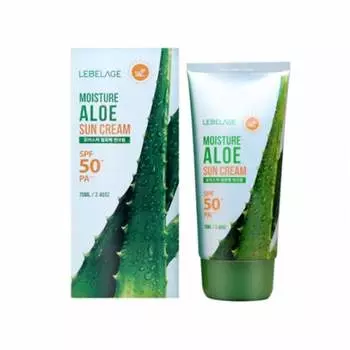 Lebelage Увлажняющий солнцезащитный крем с алоэ 70 мл (3 варианта) 1PCS
