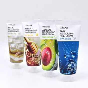 Lebelage Увлажняющий крем для рук Аква/Авокадо/Мед/Жемчуг 100 мл (18 вариантов) Honey x 1PCS