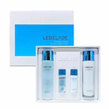 Lebelage НАБОР из тоника и лосьона для кожи Super Aqua Moisture (2 варианта) 1SET