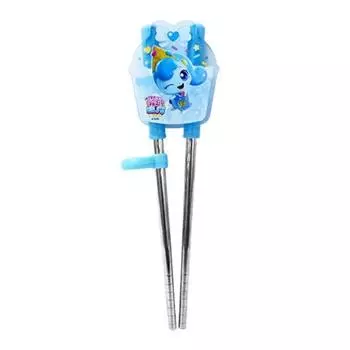 Leburn Baby s Sweet and Sour Catch Tiniping, двуручная корректирующая заточка палочек для еды, разные цвета, 1 шт.