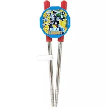 Leburn Hello Carbot 12 двуручных корректирующих палочек для еды, разноцветные, 1 шт.
