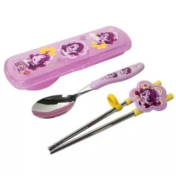 Leburne Domestic Puzzling Catch Nipping Lucky Ping Одноручные палочки для еды, набор для коррекции, популярный персонаж в Корее