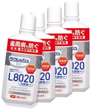 Лечебная жидкая зубная паста La Creche EX 280 мл x отбеливающая пародонтоз [Оптовая закупка] Набор из 4 предметов, квазилекарство, эффект,