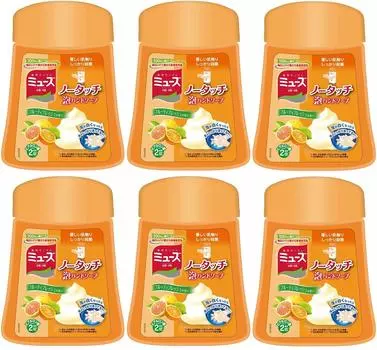 Лечебное мыло Muse Foam Hand Soap Refill Fruity Fresh Scent 250 Стерилизация Дезинфекция Специальный Автоматический Диспенсер Содержит Увлажняющий