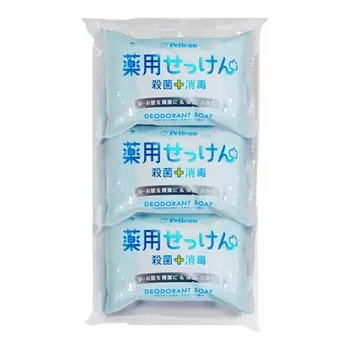 Лечебное мыло Pelican Soap 85 г (x 3)