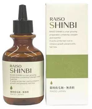 Лечебное средство для роста волос Reiso Shinbi SHINBI 120 мл без запаха