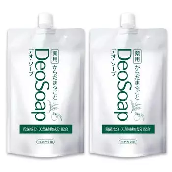 Лечебный дезодорант для всего тела, сменный набор из 2 пакетов, против запаха старения, против акне [Запах тела, уход, унисекс, стерилизация, дезинфекция, профилактика] Квази-лекарство