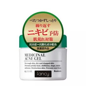 Лечебный гель-крем 60 г Профилактика угревой сыпи Уход за угревой сыпью Уход за угревой сыпью Сделано в Японии [Квази-лекарство] Без добавок [МОДНЫЙ]