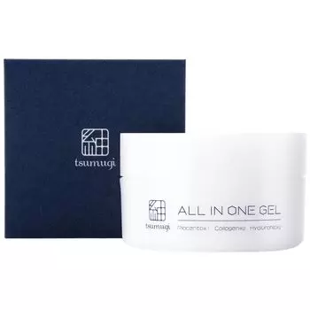 Лечебный гель Tsumugi 100 г отбеливающий содержит плаценту, можно использовать вместо Tsumugi Cosmetics Men s All-in-One (Лечебный гель) (Лосьон может)