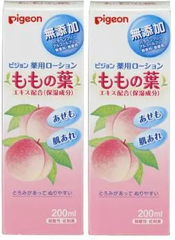 Лечебный лосьон Pigeon 200 мл, 2 месяца и 2 набора (лист персика) (квазилекарство) (0 вверх)
