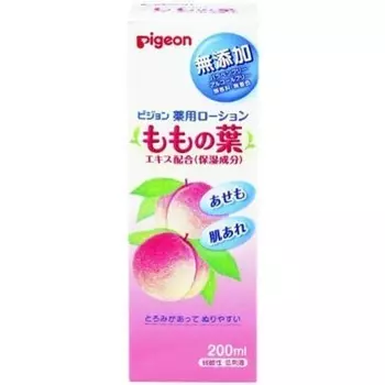 Лечебный лосьон Pigeon (Персиковый лист) 200мл () (0 месяцев~) [Ящик из 5 бутылок]