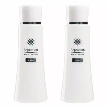 Лечебный лосьон Reproskin BASE от шрамов от угревой сыпи для людей старше 25 лет. Увлажняющий лосьон. Меры по предотвращению и подавлению воспалений.