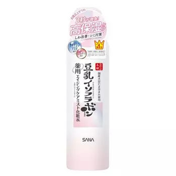 Лечебный лосьон-спрей от морщин Sana Nameraka Honpo, белый, 150 г