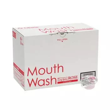 Лечебный ополаскиватель для полости рта Okina Long Spin Style Упаковка 1 коробка Сделано в Японии Индивидуальная упаковка Мобильный 100 штук [Квази-лекарство] (РОЗА 12мл)