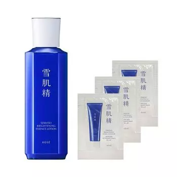 Лечебный осветляющий лосьон-эссенция Sekkisei с бонусным лимитированным набором [Квази-лекарственное средство] (200 мл)