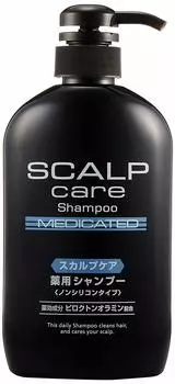 Лечебный шампунь для ухода за кожей головы 600 мл x 8 шт.