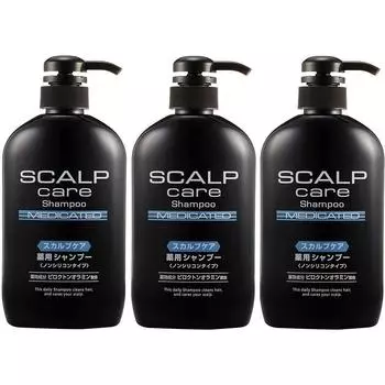 Лечебный шампунь Kumano Oil of Scalp Care x Set [Set 3] 3 шт.