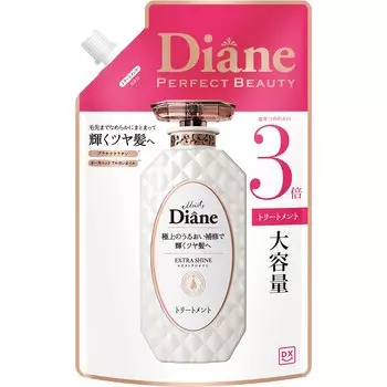 Лечение Цветочно-ягодный аромат Diane DX Extra Shine Refill 1000 мл [Большая емкость] [Блестящие волосы] &