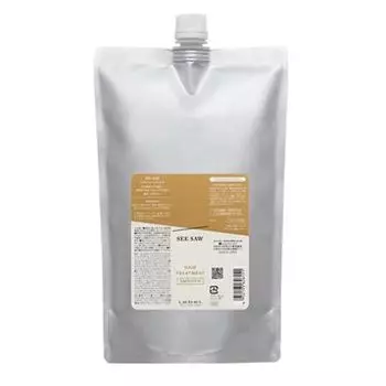 Лечение волос Lebel Seesaw S (Гладкий; плавный) Refill (800мл) белый