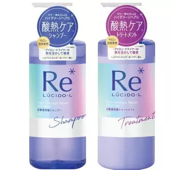 Лечение, восстанавливающее поврежденные волосы с ароматом османтуса и грейпфрута [Шампунь и укладка] LUCIDO-L #Texture Repair]