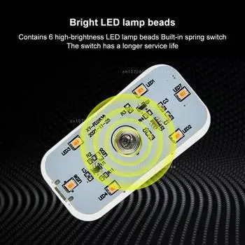 Led Aircraft Strobe Lights Motorcycle Lights Wireless Car Interior Roof Reading Lamp USB High Brightness Light Rechargeable розовый