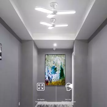 LED Bulb Foldable E27 AC220V/110V Light Bulbs Living Room Warehouse Garage Lighting Modern Home Decoration Ceiling Lamps Bulb