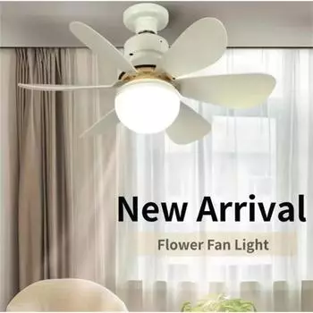 Led Ceiling Fan Light Modern Good Quality 6 Blades 30W/40W Remote Silent Cool Wind Household Living Room Dining Room