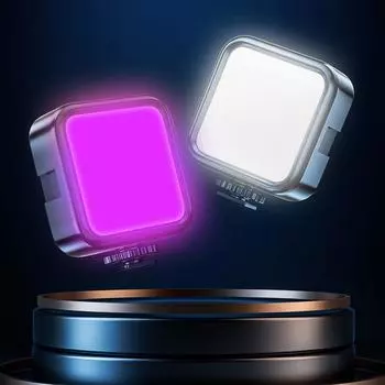 LED Clip Video Light Portable Photography On-Camera 3000K-6000K Bi-Color Lighting For DSLR Camera Camcorder Gopro Vlog Phone