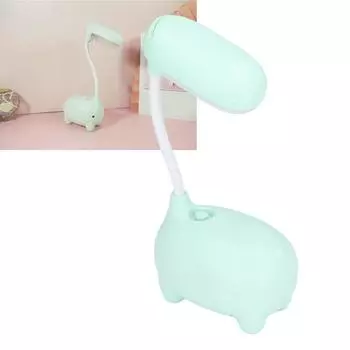 LED Desk Lamp Creativity Design Cartoon Adjust Light Angle Protect Eyesight Health USB Rechargeable Desk Lamp