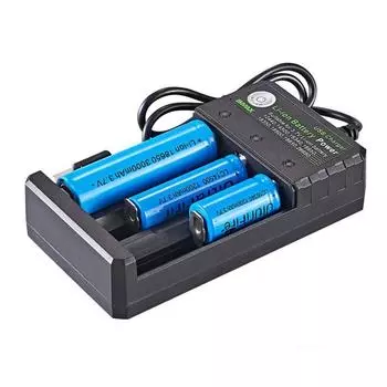 Led Display Light Lithium Battery Charger AC Direct Charge Travel Charger Antirust Hardware single groove