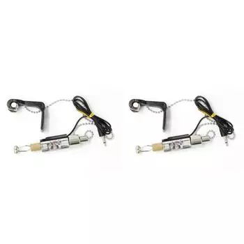 - LED Illuminated Fishing Bite Alarm Fish Tool Fishing Alarm Chain Hanger Set