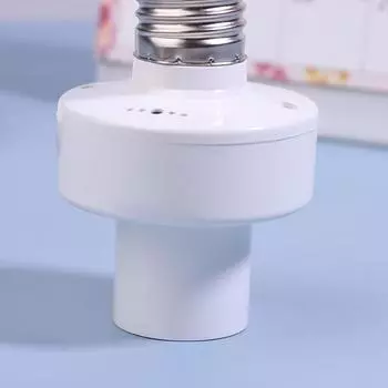 Led Lamp Holder Pir Motion Sensor E27 For Led Bulbs Automatic Human Body Lamp Holder Intelligent Smart Life For Home Living Room 1pcs