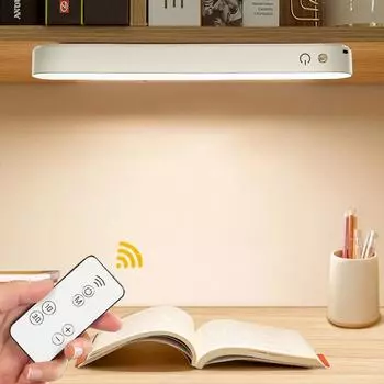Светодиодная настольная лампа USB настольная лампа для чтения в кабинете магнитный светильник для спальни прикроватный пульт дистанционного управления ночник
