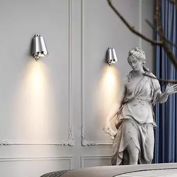 Led Outdoor Wall Lamp Waterproof Garden Light Aluminum Retro Wall Washing Lights For Balcony Staircase Hallway Door Warm light чёрный