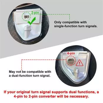 LED Side Mirror Turn Signal Lights Clear Lens Amber For Dodge Ram 1500 2500 3500