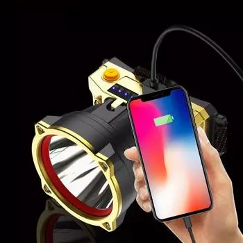 Led Сильный свет Фара USB Аккумуляторная лампа освещения Открытый Многофункциональный рыболовный головной убор Ремонт фары Освещение