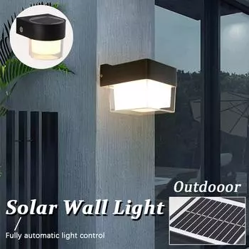 Светодиодный солнечный светильник, работающий на солнечной энергии, 6 Вт, светодиодная наружная водонепроницаемая лампочка на батарейках для украшения сада и двора, наружные солнечные лучи