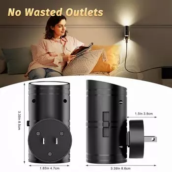 LED USB Night Light Photosensitive night light Kitchen Wall Lamp Home Staircase Bedroom Night Lamp Bedside Lighting room decor warm light
