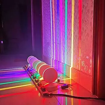 Светодиодный подоконник настенный светильник RGB 360 °, подоконник настенный светильник, вечеринка бар отель коридор декоративное освещение