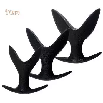 леденцы унисекс мягкий силиконовый водонепроницаемый V-образный Анальная пробка фаллоимитатор массажер простаты S