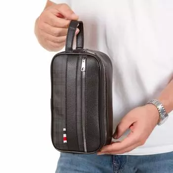 Lederax искусственная кожа косметичка для путешествий косметичка сумка-органайзер чехол LD451