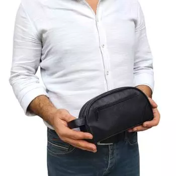 Lederax косметичка из натуральной кожи косметичка дорожный органайзер клатч для туалетных принадлежностей LD458