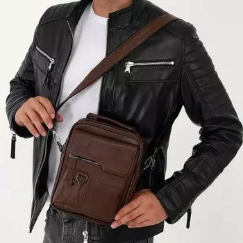 Lederax сумки-мессенджеры из натуральной кожи мужские повседневные дорожные деловые сумки через плечо LD464