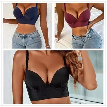 Леди сексуальная очаровательная противоскользящая пуш-ап 70B чёрный